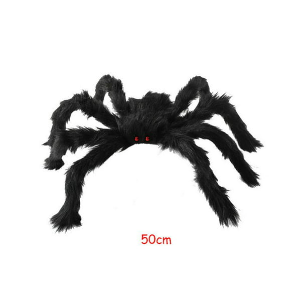 Fake Spider Plush Prop Halloween Simulation Spider Party Suuply Decoration 50cm
